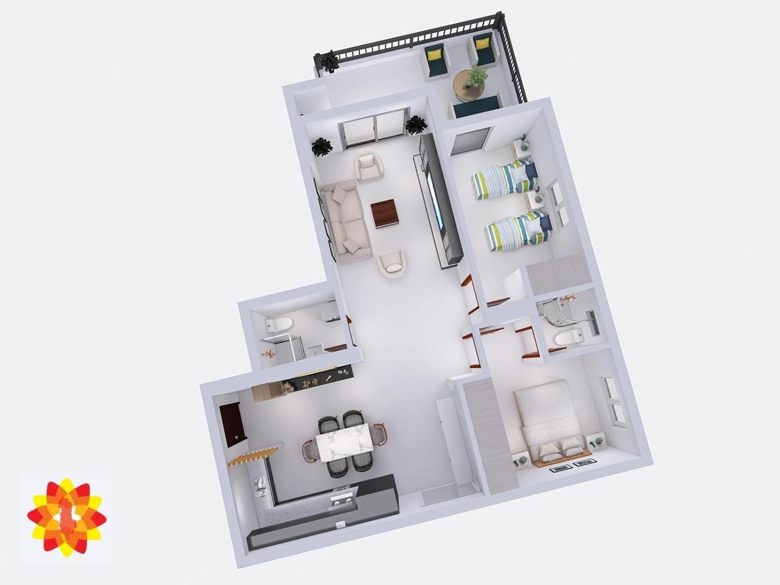 סרנדה Design Sea View Apartment מראה חיצוני תמונה